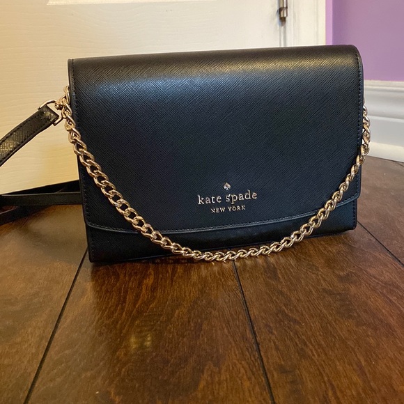 Black Kate Spade Crossbody Bag - Picture 1 of 3